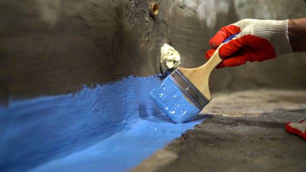 SJ Waterproofing Pros commercial waterproofing team near Ridge, NY